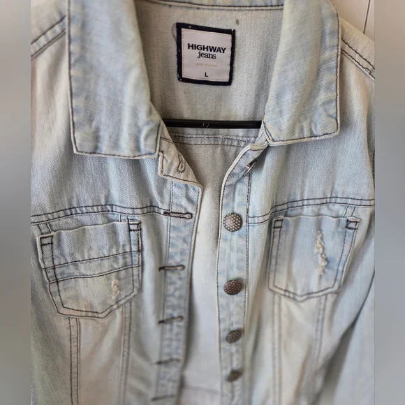 Highway Jeans Light Blue Jean Jacket - Picture 2 of 11